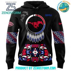 SMU Mustangs Football 2024 Native American Heritage Month Hoodie