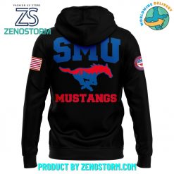 SMU Mustangs Football Dark Mode Pullover Hoodie 2024