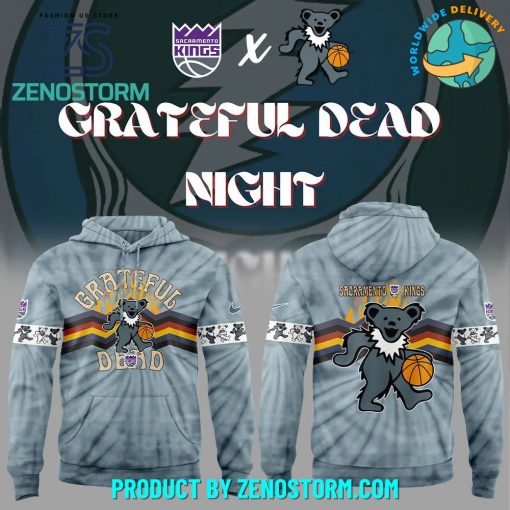 Sacramento Kings x Grateful Dead Night Nike Hoodie, Pants, Cap