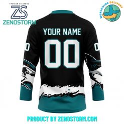 San Jose Sharks Joe Thornton Custom Name Hockey Jersey