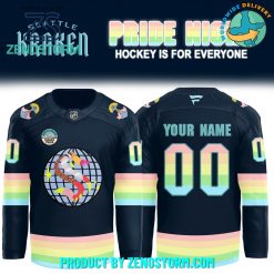 Seattle Kraken x 2024 NHL Pride Night Premium Limited Hockey Jersey