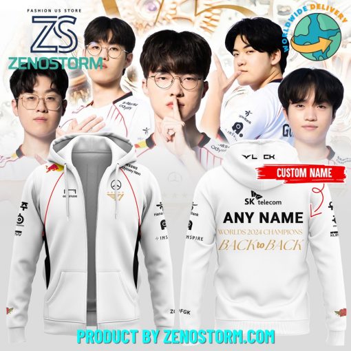 T1 2024 LoL World Championship Limited Zip Hoodie, Pants, Cap