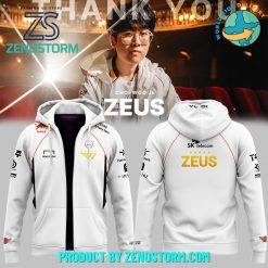 T1 Zeus World 2024 Champions Zip Hoodie