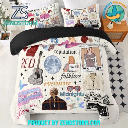 Taylor Swift 2024 Quilt Bedding Set