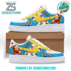 The Simpsons Christmas 2024 Nike Air Force 1