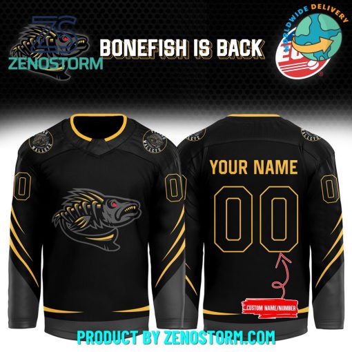 Toledo Walleye Bonefish Is Back 2024/2025 Hockey Jersey