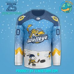 Toledo Walleye Snoopy Night Hockey Jersey