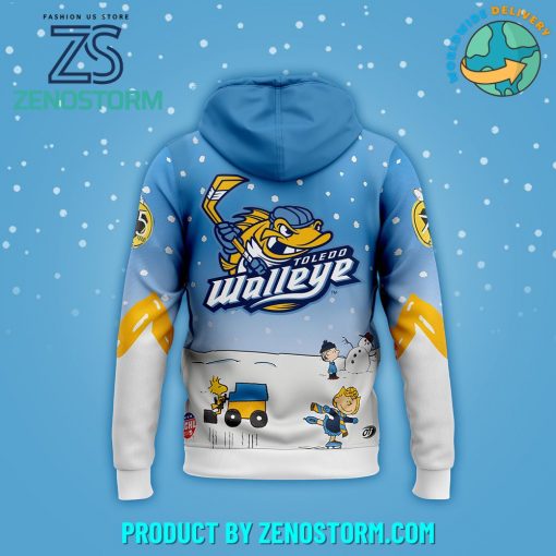 Toledo Walleye Snoopy Night Hoodie