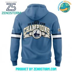 Toronto Argonauts Football Club 2024 Grey Cup Champions Hoodie Pants Cap