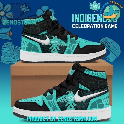 Toronto Maple Leafs 2024 Indigenous Heritage Night Air Jordan 1