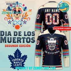 Toronto Maple Leafs 2024 NHL Dia De Los Muertos Premium Hockey Jersey