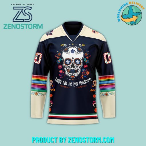 Toronto Maple Leafs 2024 NHL Dia De Los Muertos Premium Hockey Jersey