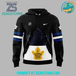 Toronto Maple Leafs 2024 NHL Justin Bieber Black Hoodie