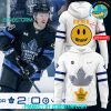 Toronto Maple Leafs 2024 NHL Justin Bieber Black Hoodie