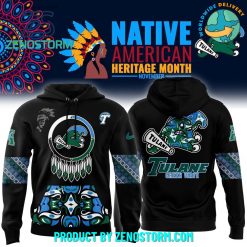 Tulane Green Wave Football 2024 Native American Heritage Month Hoodie