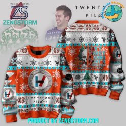 Twenty One Pilots Band Merry Christmas 2024 Ugly Sweater