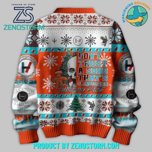 Twenty One Pilots Band Merry Christmas 2024 Ugly Sweater