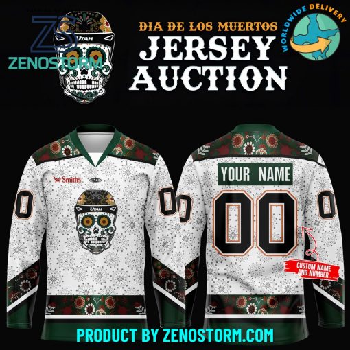 Utah Grizzlies x Dia de los Muertos Hockey Jersey Auction 2024