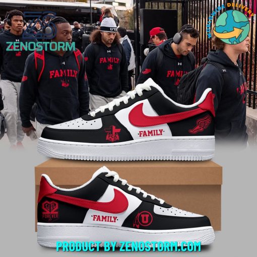 Utah Utes Football New Family Forever Nike Air Force 1