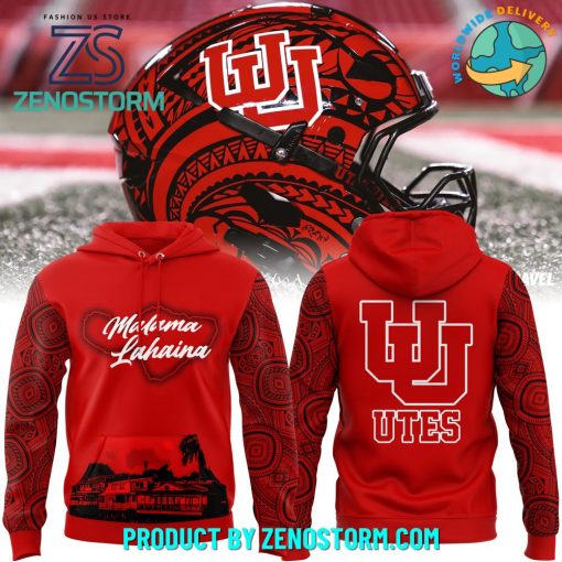 Utah Utes Football New Malama Lahaina Hoodie, Pants, Cap