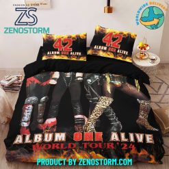 WASP Band Album One Alive World Tour 2024 Bedding Set