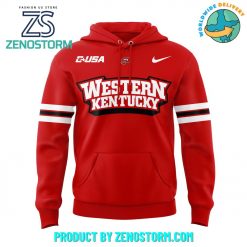 Western Kentucky Football Uniform Combo Hoodie Pants Cap