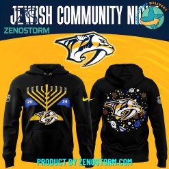 2024 Nashville Predators x Jewish Community Night Hoodie