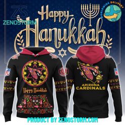 Arizona Cardinals NFL Happy Hanukkah Holiday New Hoodie