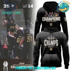 Army Black Knights Football 2024 ACC Champions Hoodie, Cap