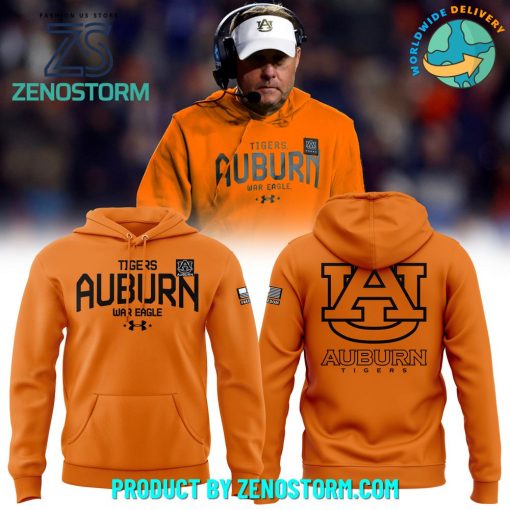 Auburn Tigers Football “War Eagles” Orange Hoodie