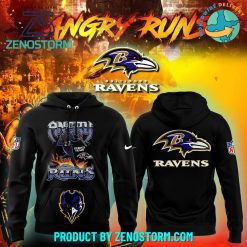 Baltimore Ravens Nike 2024 Angry Runs Hoodie