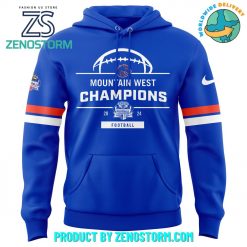 Boise State 2024 Mountain West Conference Champions Hoodie Pants Cap