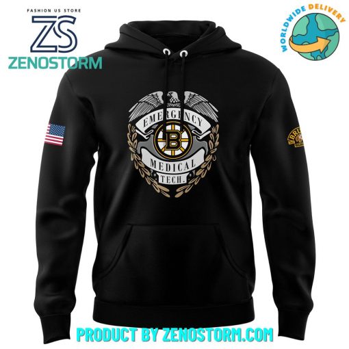 Boston Bruins 2024 Emergency Medical Technician Hoodie