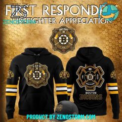 Boston Bruins x 2024 Firefighter Appreciation Night Hoodie Cap