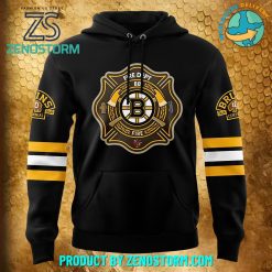 Boston Bruins x 2024 Firefighter Appreciation Night Hoodie Cap