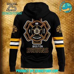 Boston Bruins x 2024 Firefighter Appreciation Night Hoodie Cap