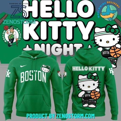 Boston Celtics x Hello Kitty Hoodie 2024