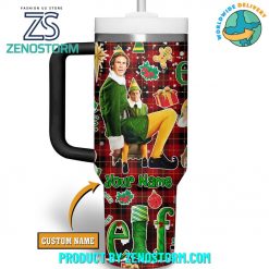 Buddy Hobbs Santa Favourite Elf Custom Name Stanley Tumbler