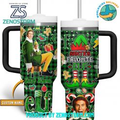 Buddy Hobbs Santa Favourite Elf Personalized Stanley Tumbler