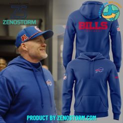 Buffalo Bills Coach Sean McDermott Blue Hoodie Set