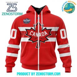 Canada National Ice Hockey Team 4 Nations FaceOff 2025 Hoodie