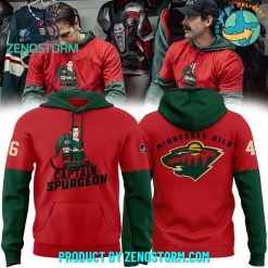 Captain Spurgeon NHL Minnesota Wild Hoodie