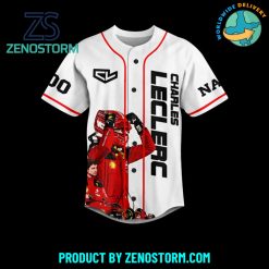 Charles Leclerc Just An Inchident Customized Baseball Jersey