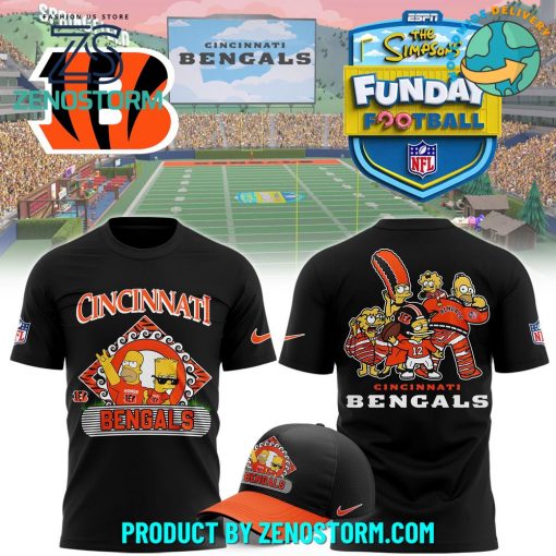 Cincinnati Bengals NFL 2024 Simpson Funday Football Shirt