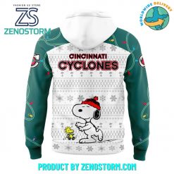 Cincinnati Cyclones Peanuts And Snoopy Night Nike Hoodie