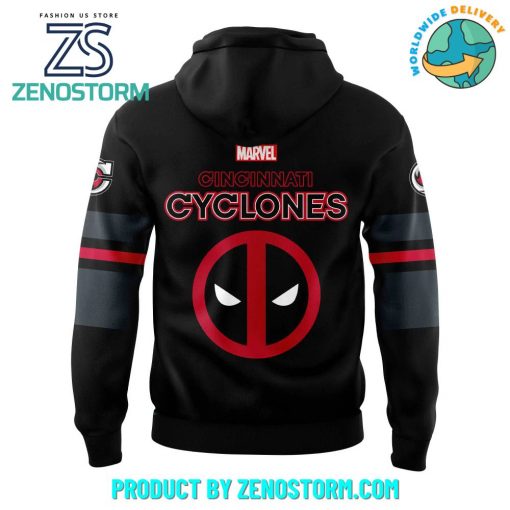 Cincinnati Cyclones x Marvel Deadpool Hoodie, Pants, Cap