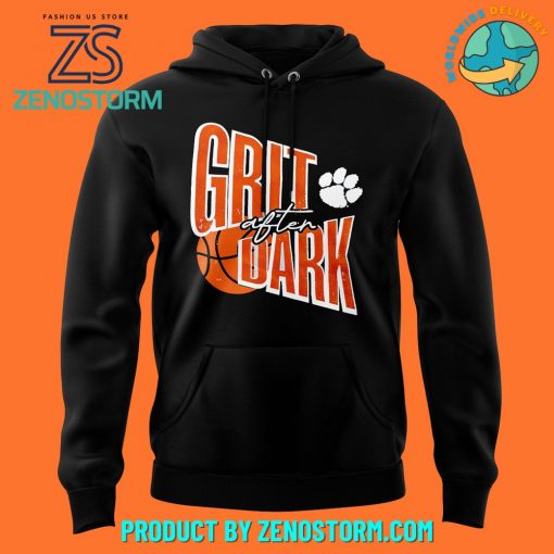 Clemson Tigers Basketball Grit after Dark Hoodie