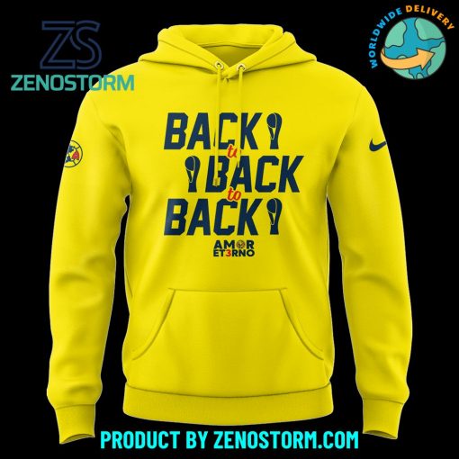 Club América Champions Back to Back to Back Hoodie