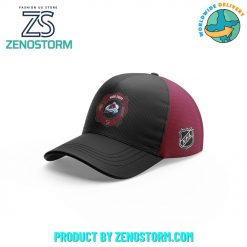 Colorado Avalanche 2025 Firefighter Appreciation Night Hoodie Cap