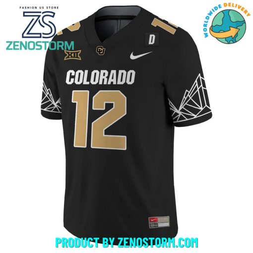 Colorado Buffaloes “Heisman Travis Hunter” Black Football Jersey